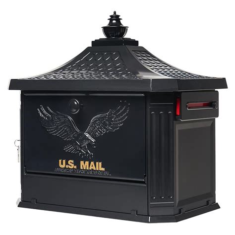 lowe's post mount mailbox